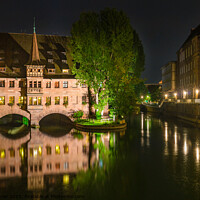 Buy canvas prints of Hospice of the Holy Spirit Nuremberg by Alex Winter