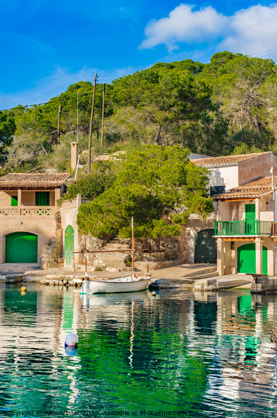 Old fishing village Cala Figuera at Santanyi Picture Board by Alex Winter