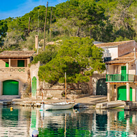 Buy canvas prints of Old fishing village Cala Figuera at Santanyi by Alex Winter