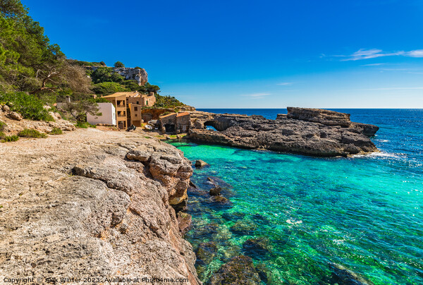 Cala S'Almunia at coast of Majorca Picture Board by Alex Winter