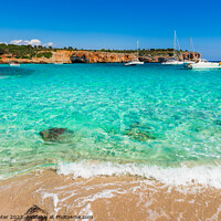 Buy canvas prints of Cala Varques by Alex Winter