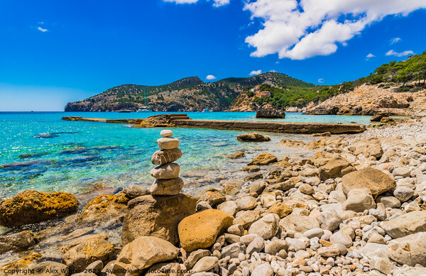 Idyllic bay on Mallorca Picture Board by Alex Winter