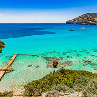 Buy canvas prints of Camp de Mar Spain Majorca Balearic Islands by Alex Winter