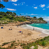 Buy canvas prints of Cala Anguila, spain by Alex Winter