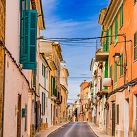Buy canvas prints of old mediterranean town of Andratx by Alex Winter