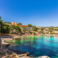 Buy canvas prints of Cala Fornells, Mallorca Spain by Alex Winter