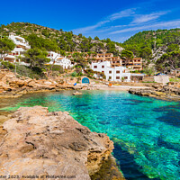 Buy canvas prints of Sant Elm coast Mallorca Spain, Mediterranean Sea by Alex Winter