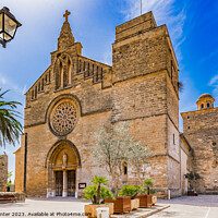 Buy canvas prints of Sant Jaume church Alcudia by Alex Winter