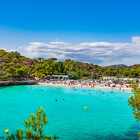 Buy canvas prints of The Majestic Beauty of Cala Mondrago by Alex Winter