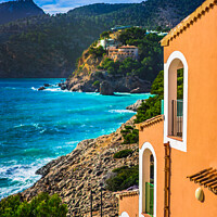 Buy canvas prints of Idyllic sea view by Alex Winter