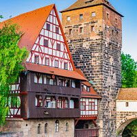 Buy canvas prints of Historical old town of Nuremberg by Alex Winter