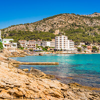 Buy canvas prints of Mallorca beach in Sant Elm, andratx by Alex Winter