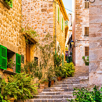 Buy canvas prints of steps staircase alley by Alex Winter