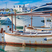 Buy canvas prints of Cala D Or harbor by Alex Winter