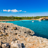 Buy canvas prints of Balearic islands, Cala Varques by Alex Winter