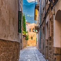 Buy canvas prints of Old mediterranean town of Soller by Alex Winter