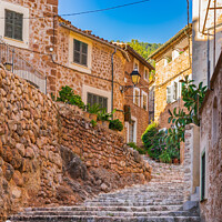 Buy canvas prints of Fornalutx on Majorca by Alex Winter