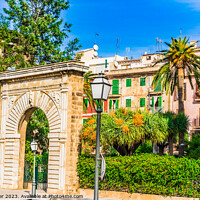 Buy canvas prints of Picturesque Historic city center of Palma  by Alex Winter