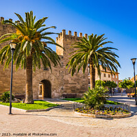 Buy canvas prints of Historic city center of Alcudia Fortress by Alex Winter