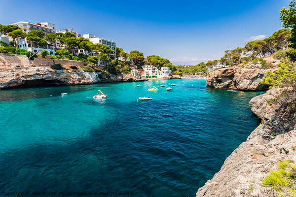 Cala Santanyi on Majorca island, Spain Mediterrane Picture Board by Alex Winter