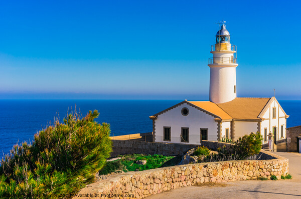 Cala Ratjada lighthouse, Majorca, Spain Picture Board by Alex Winter