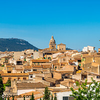 Buy canvas prints of Montuiri, old village on Mallorca by Alex Winter