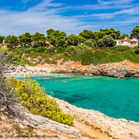 Buy canvas prints of Cala Anguila beach  by Alex Winter