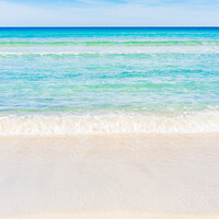 Buy canvas prints of Summer sand sea beach by Alex Winter