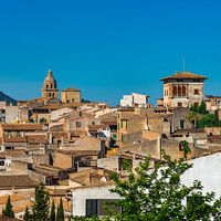 Buy canvas prints of Old village Montuiri on Mallorca by Alex Winter