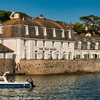 Buy canvas prints of Coastal Elegance at The Idle Rocks Hotel by Martin Day