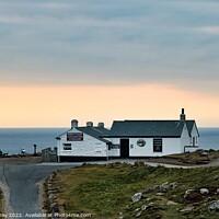 Buy canvas prints of The Iconic First and Last House, Lands End by Martin Day