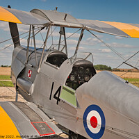 Buy canvas prints of Experience the Thrill of Vintage Biplane Aviation by Martin Day