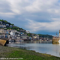 Buy canvas prints of Serenity at Looe Harbour by Martin Day