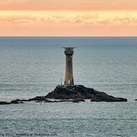 Buy canvas prints of The Majestic Longships Lighthouse by Martin Day