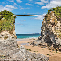 Buy canvas prints of The Enchanting Island House Bridge by Martin Day