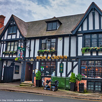 Buy canvas prints of The Rose and Crown in Stratford upon Avon by Martin Day