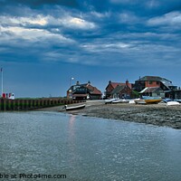 Buy canvas prints of The Brooding Skies of Orford by Martin Day