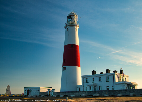 Guiding Lights of Portland Bill Picture Board by Martin Day