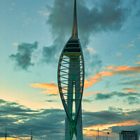 Buy canvas prints of Spinnaker Tower in Portsmouth,  by Martin Day