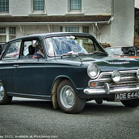 Buy canvas prints of The Classic Ford Cortina GT DeLuxe by Martin Day