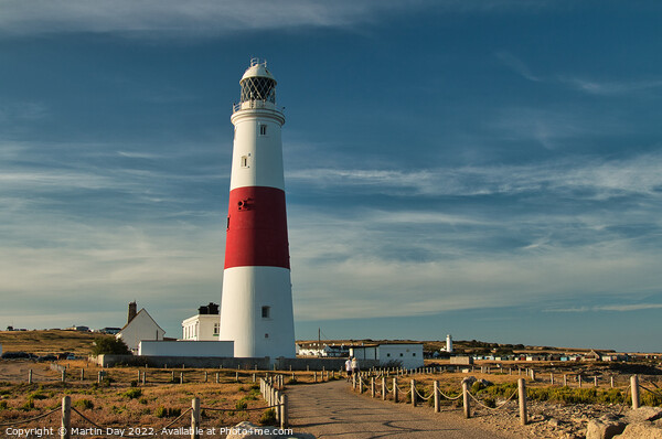 The Lighthouse at Portland Bill Picture Board by Martin Day