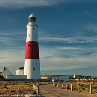 Buy canvas prints of The Lighthouse at Portland Bill by Martin Day