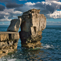 Buy canvas prints of Pulpit Rock on the Isle of Portland by Martin Day