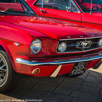 Buy canvas prints of 1965 Ford Mustang GT by Martin Day