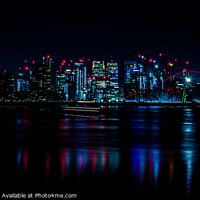 Buy canvas prints of The Isle of Dogs by Neil Porter