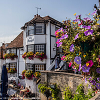 Buy canvas prints of The Angel in Henley on Thames by Neil Porter