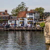 Buy canvas prints of Riverside in Summer by Neil Porter