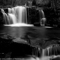 Buy canvas prints of Waterfall Pool by Neil Porter