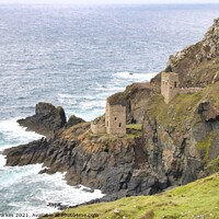 Buy canvas prints of Crowns Engine Houses, Botallack Mine by Gareth Parkes