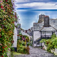 Buy canvas prints of Clovelly Building by Gareth Parkes